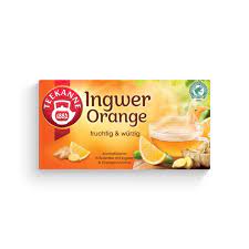 Teekanne Ingwer Orange